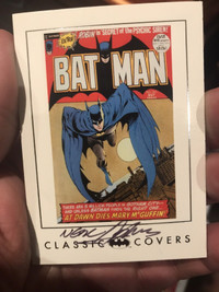 Neal Adams Signed Batman 241 Trading Card 