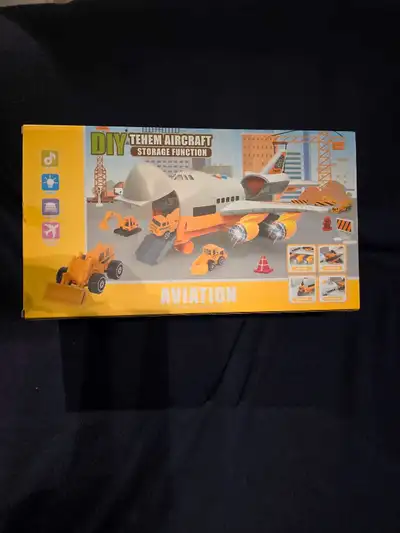 New Unleash your child's imagination with this DIY Tenem Aircraft Storage Function toy set, featurin...