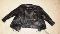 Bull Faster Jacket cuir Live To Ride-Ride To Live Motorcyclette
