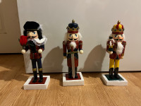 2 Wooden Nutcrackers still available for sale!