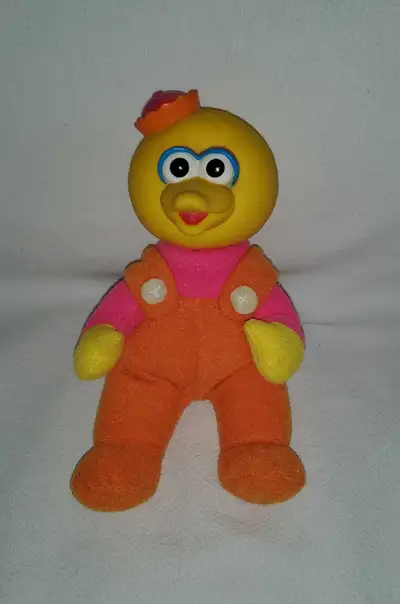 Vintage Sesame Street 6" Big Bird Mini Baby Plush Doll Tyco 1996, View more