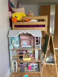 Maison poupées Barbie