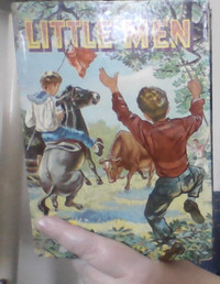 Little Men Hardcover Book 1955 by Louisa May Alcott.