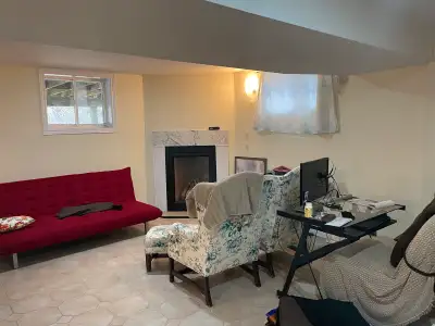 Basement bachelor unit