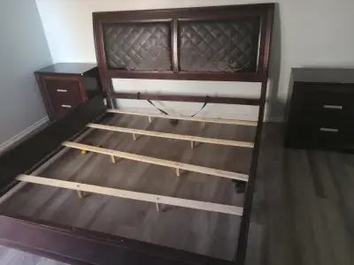 King bed frame, View more