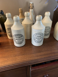 Fredericton - SH McKee ginger beer bottles