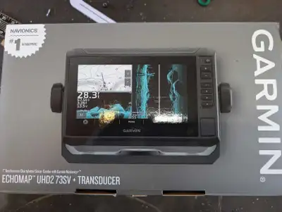 Garmin ECHOMAP UHD2 73sv with GT54 Transducer , View more