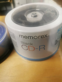 Audio recording Memorex Recordable CD-R Black 700MB 80 Minute