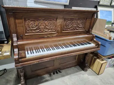 Vintage Mcphail & Co Boston upright Piano - 1892, View more