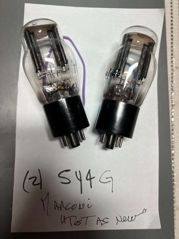 5Y4G Rectifier Marconi Lot of 2 tubes dans Autre  à Longueuil/Rive Sud