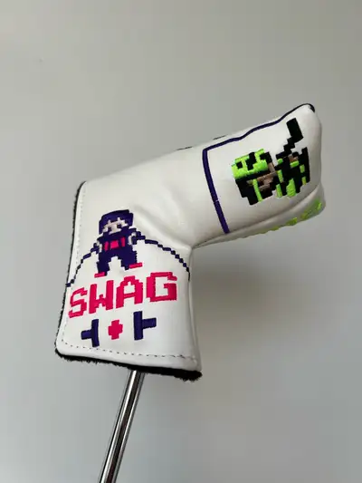SWAG GOLF putter headcover - 8 BIT HOCKEY COVER, View more