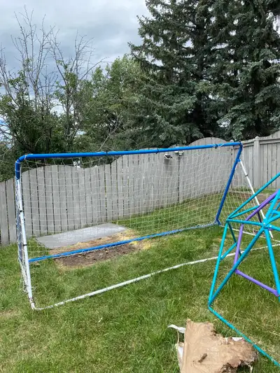 Soccer goal with net, View more