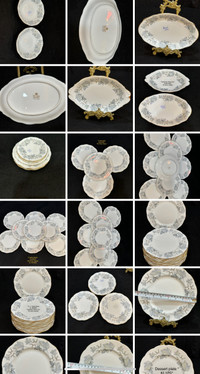 Vintage discontinued  Bone China Royal Albert Silver Maple 