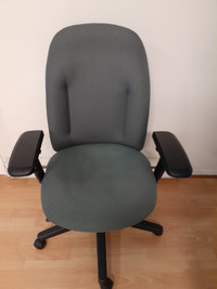 Multi-function office chair computer chair like new grey