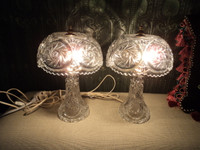 vintage bohemian crystal lamps