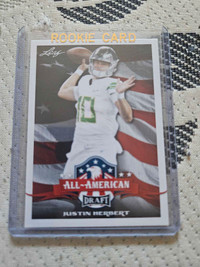 Justin Herbert Rookie Card Kingston Kingston Area Preview