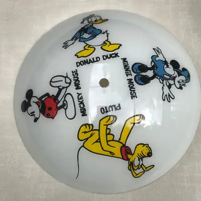 Vintage Walt Disney Production Ceiling Light Fixture Cover Shade, View more
