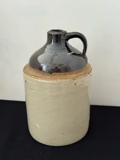 Rustic stoneware jug. , View more