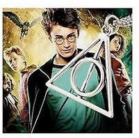 Collier de chaîne Reliques de la Mort (Triangle) Harry potter.