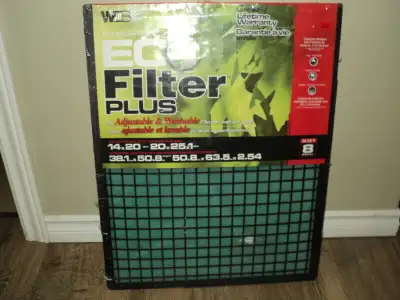 Merv 8. Never been opened. 14 x 20 x 1 up to 20 x 25 x 1 Pickup only. *** If AD is still posted - It...