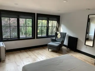 Roommate wanted to share our downtown home. We’re a young professional couple living in the south en...