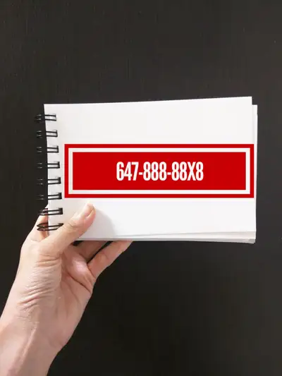 Lucky 888888 easy to remember Vip phone number 647-888-88X8, View more
