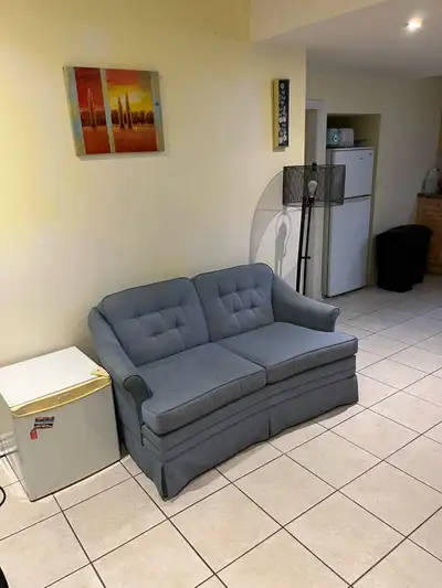 This cozy and functional room is available for rent and comes partially furnished to make your move...
