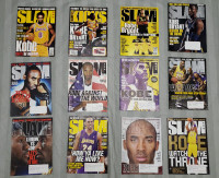 Kobe bryant 12 issues of Slam magazine michael air jordan 1 bred