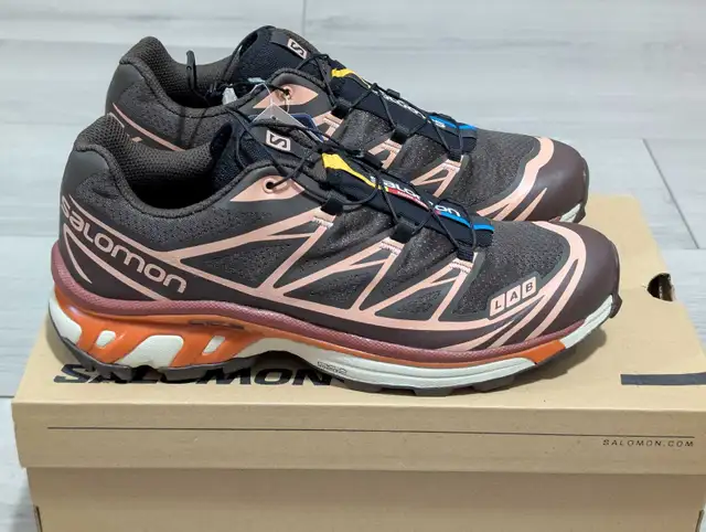 DS Salomon "Chocolate Fondant" XT-6 - Size 9.5 in Men's Shoes in Mississauga / Peel Region - Image 2