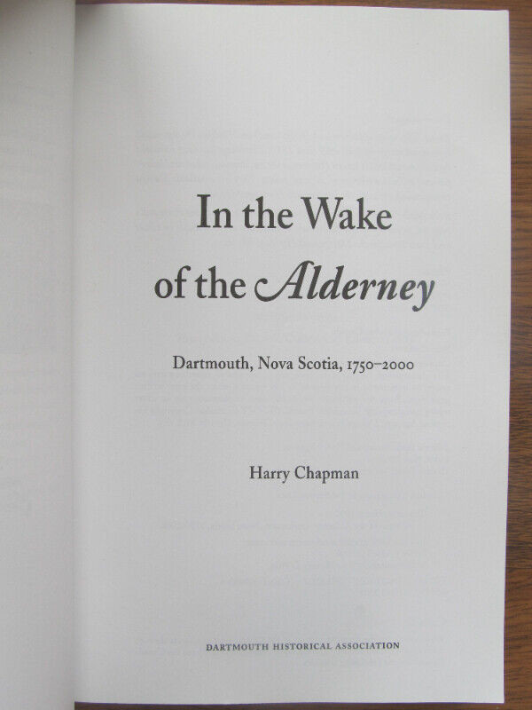 IN THE WAKE OF THE ALDERNEY by Harry Chapman – 2000 HC in Non-fiction in City of Halifax - Image 2