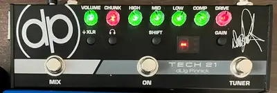Tech 21 dUg Pinnick DP-3X Bass Pedal, View more