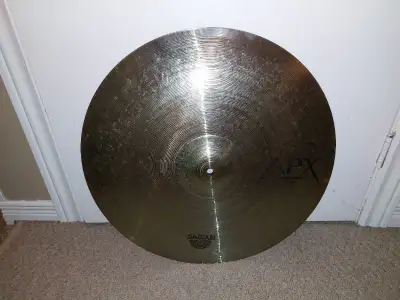 20" SABIAN APX SOLID RIDE CYMBAL EXCELLENT CONDITION, View more