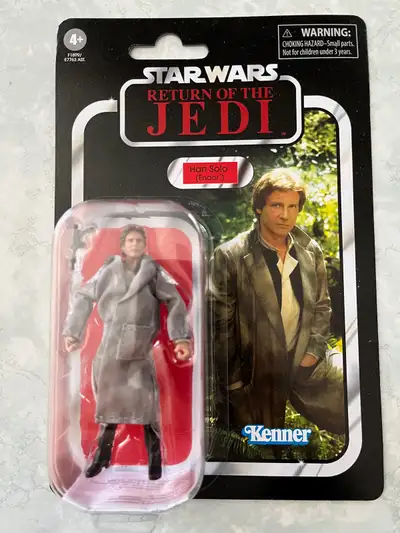 Star Wars Return of the Jedi Han Solo figure ( Endor).