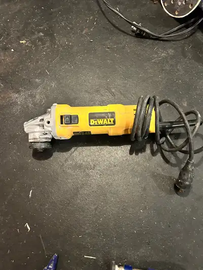 Dewalt angle grinder, View more