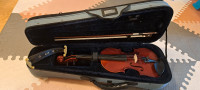 Violin size 1/4 Beginner set with case and shoulder rest