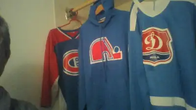 nordiques Quebec/Habs blue jersys$49RedWings/Trade4 SenatorsJers, View more