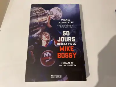 Livre : Au cœur du Vestiaire, de Pierre Gervais 286 pages , 10$ Livre: 50 jours dans la vie de Mike...