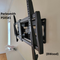 TV Wall Mount - Perlesmith, PSXSK1, Full Motion, 50 to 90 Inches