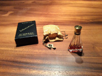 Superbe miniature de parfum Intoxication de D’Orsay.