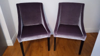 2 fauteuils "chaise Lucille"