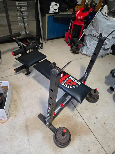 Weight bench York 230 space saver folding bench, View more