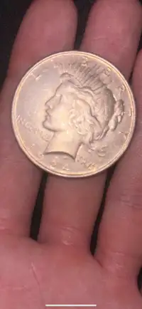 1924 liberty one doller coin 