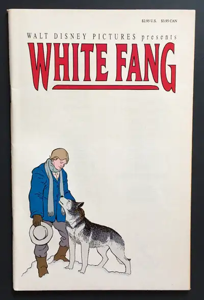 Walt Disney White Fang Movie Adaptation by Walt Disney Comics (1990) $10.00