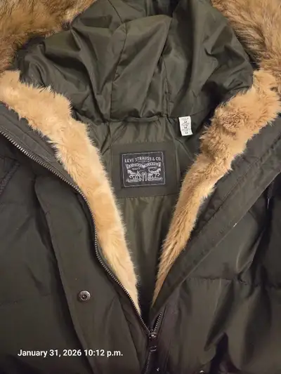 medium size winter coat in mint condition , View more