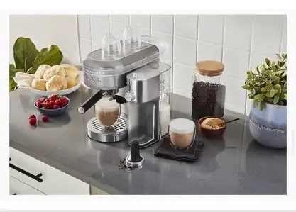 KitchenAid® Metal Semi-Automatic Espresso Machine  in Coffee Makers in Windsor Region - Image 4