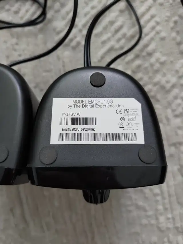 ASI Audio Technologies - Black USB Speakers Pair - EMCPU1-0G in Speakers in Burnaby/New Westminster - Image 6