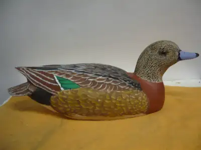 Widgeon Hen Duck Decoy #D-218, View more