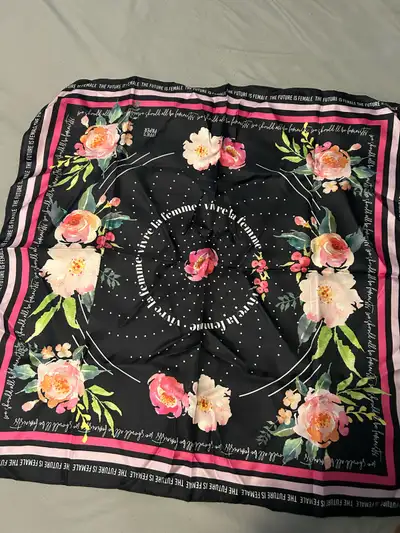 the future is female silk scarf Effie's Paper, View more