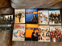 TV series DVD box sets (The Office, CSI, House, etc)