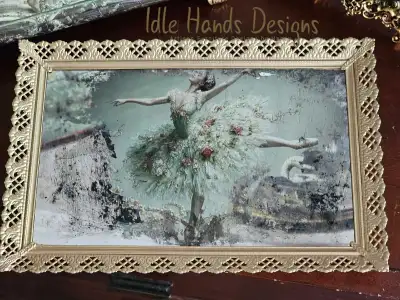 Ballerina Vanity Mirror Tray, View more